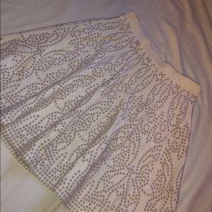 SALS FIFTH AVE. Polka dot thick stretchy skirt